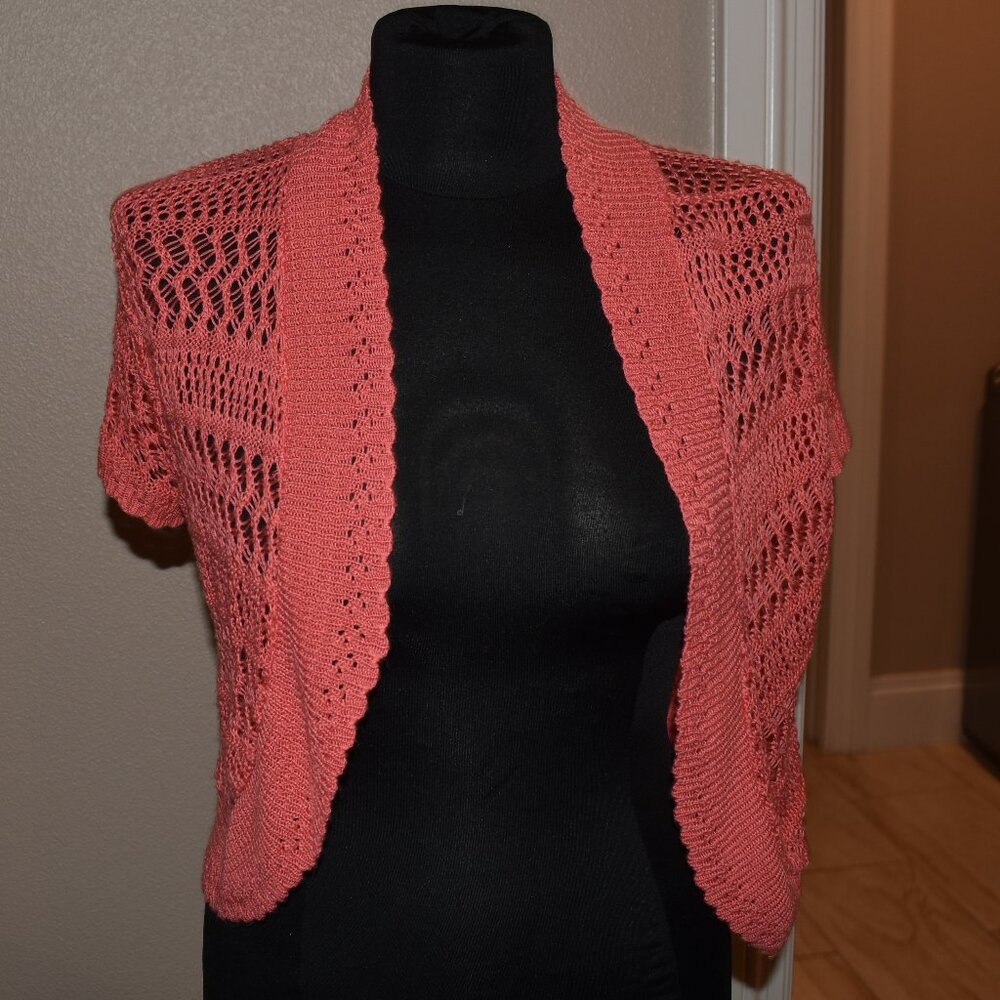 Women's Sweater Project Sweater in Melon Size Large